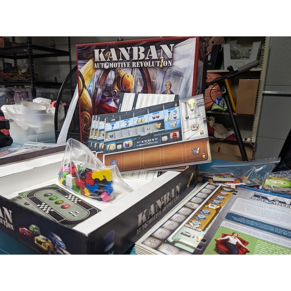 Kanban Automotive Revolution Board Game Vital Lacerda Stronghold Games SG-2010 - Picture 7 of 9